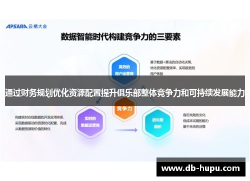 通过财务规划优化资源配置提升俱乐部整体竞争力和可持续发展能力